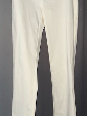 Ralph Lauren White Waistband Detail Pants